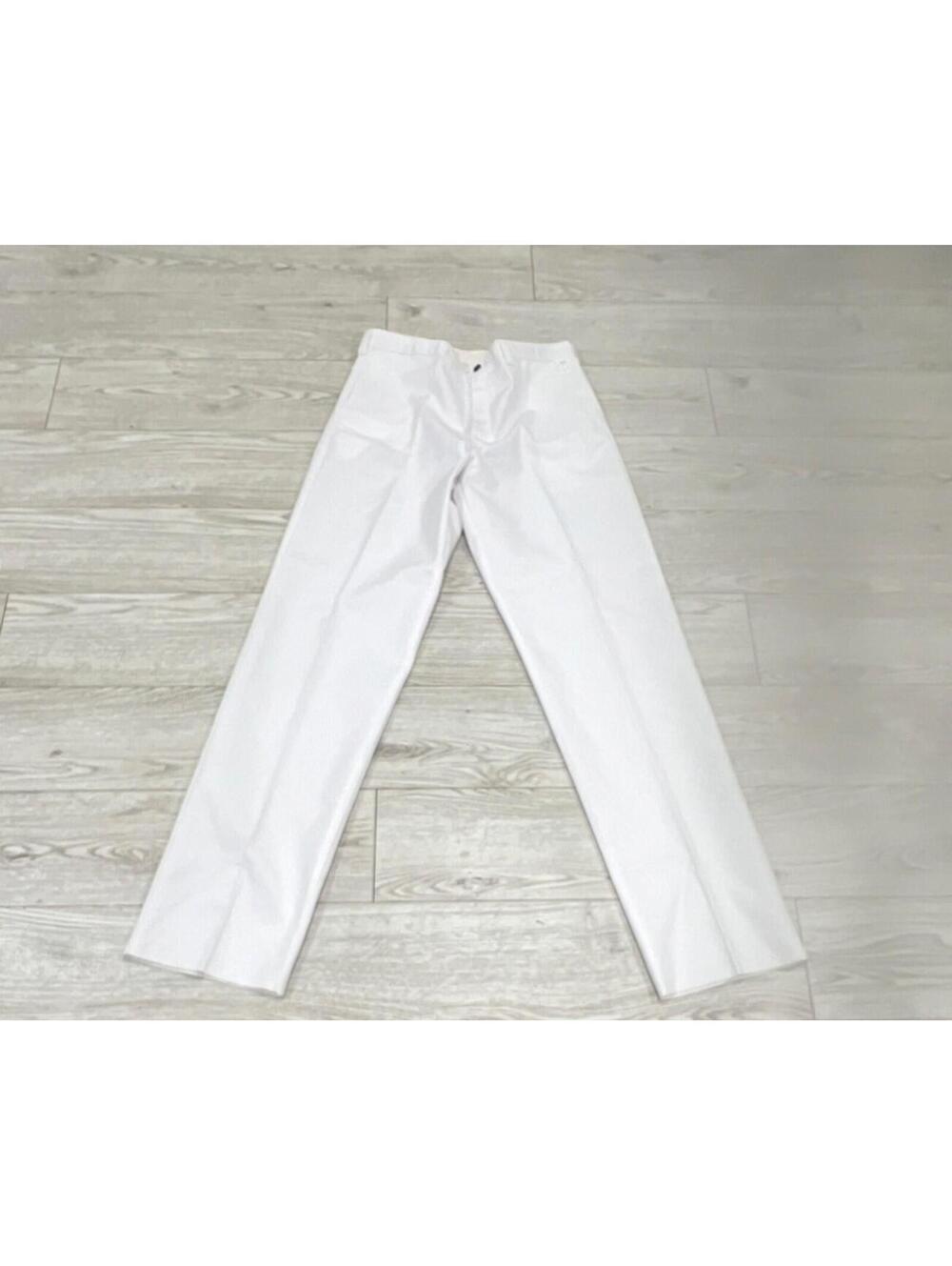 NEW BIG & TALL Dickies Men's White Cotton Blend Work Pants SIZE 36/39U $89